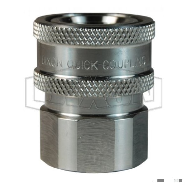 1-1/4 V COUP, 1-1/4 F-NPTF 316SS,